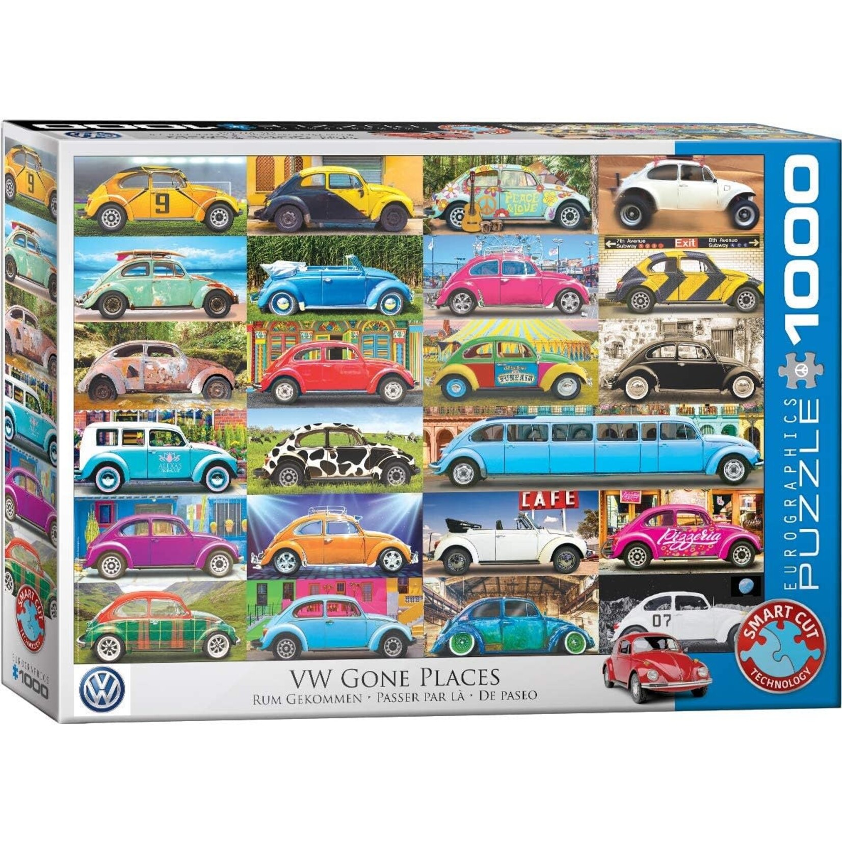 VW Gone Places 1000 Piece Puzzle