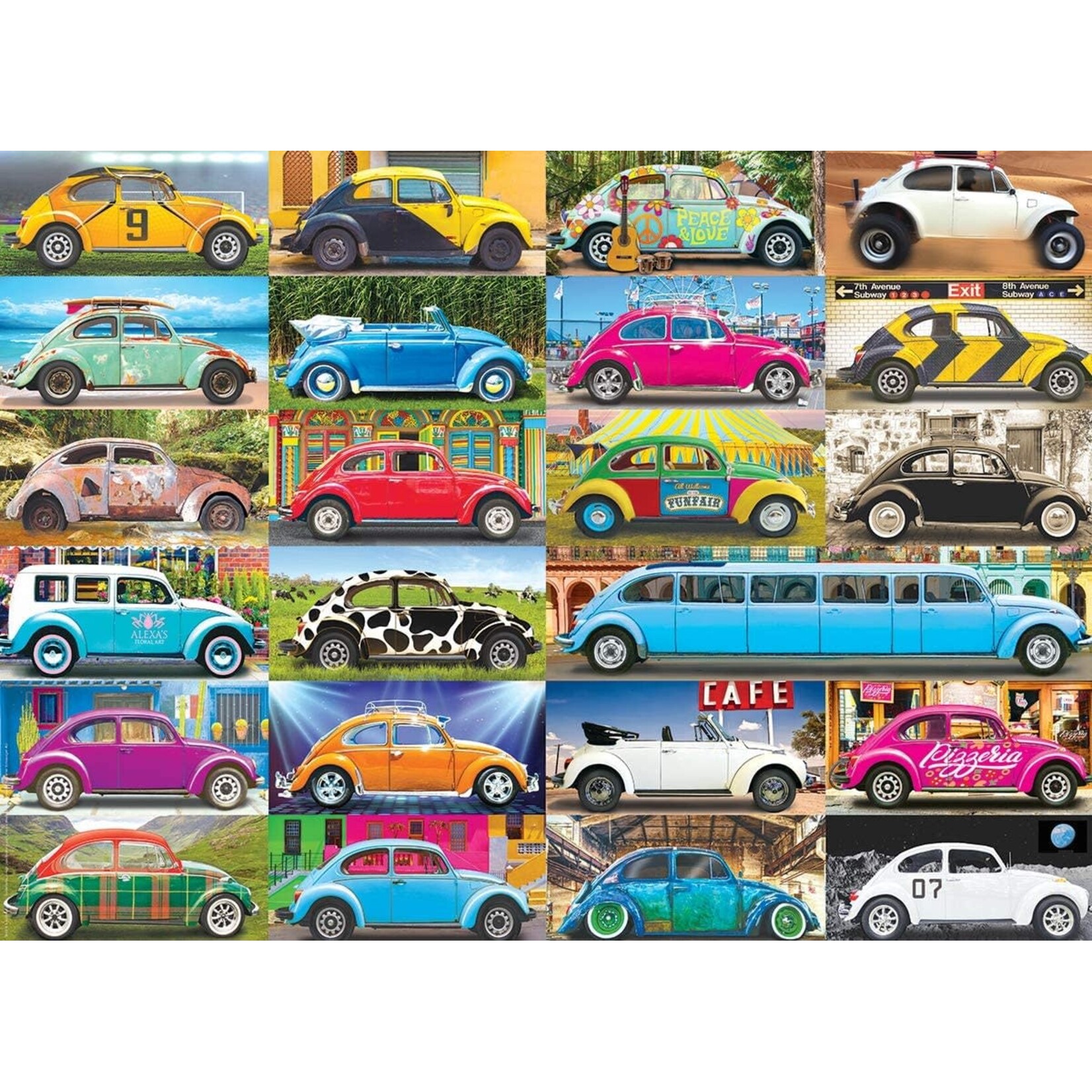 VW Gone Places 1000 Piece Puzzle
