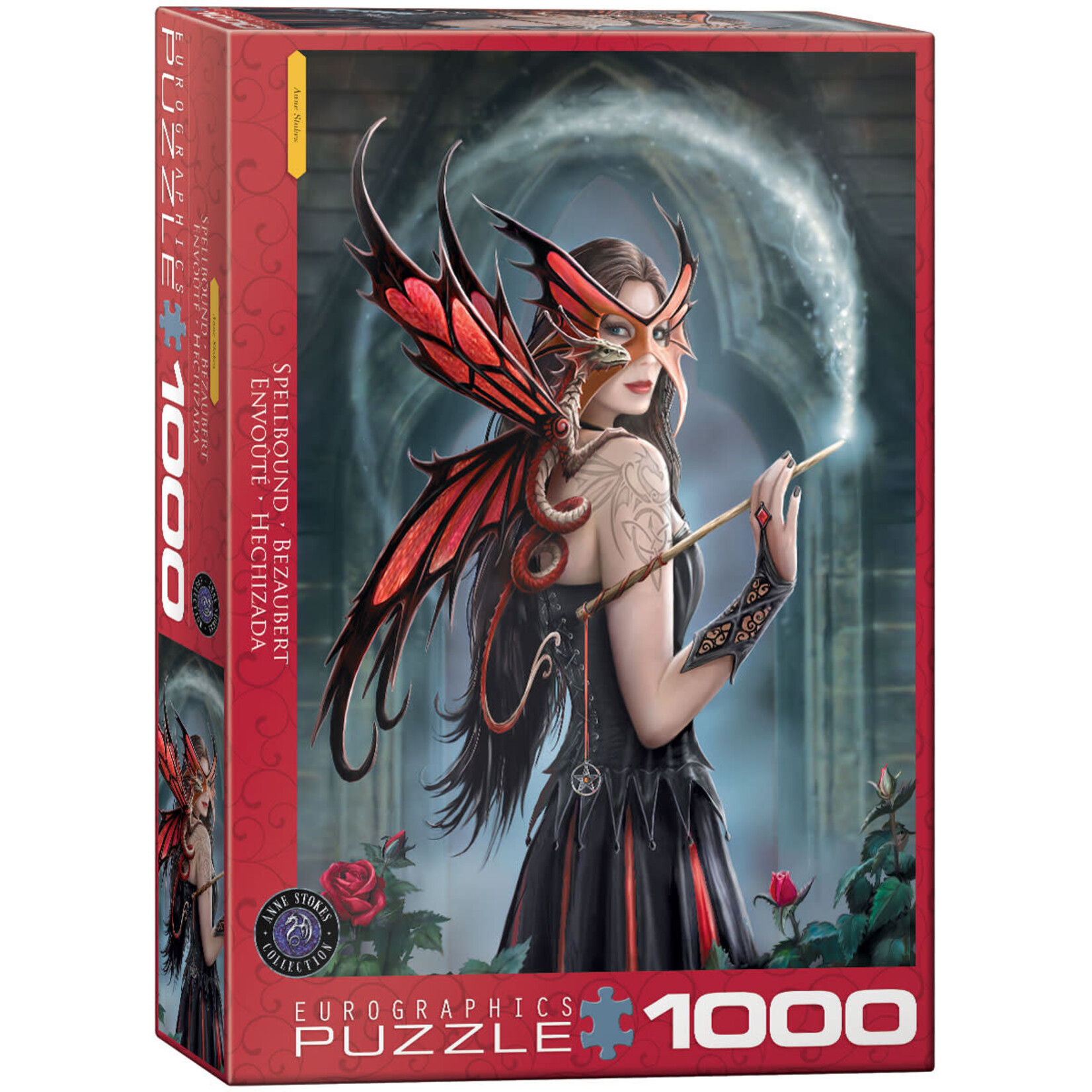 Spellbound by Anne Stokes 1000 Piece Puzzle