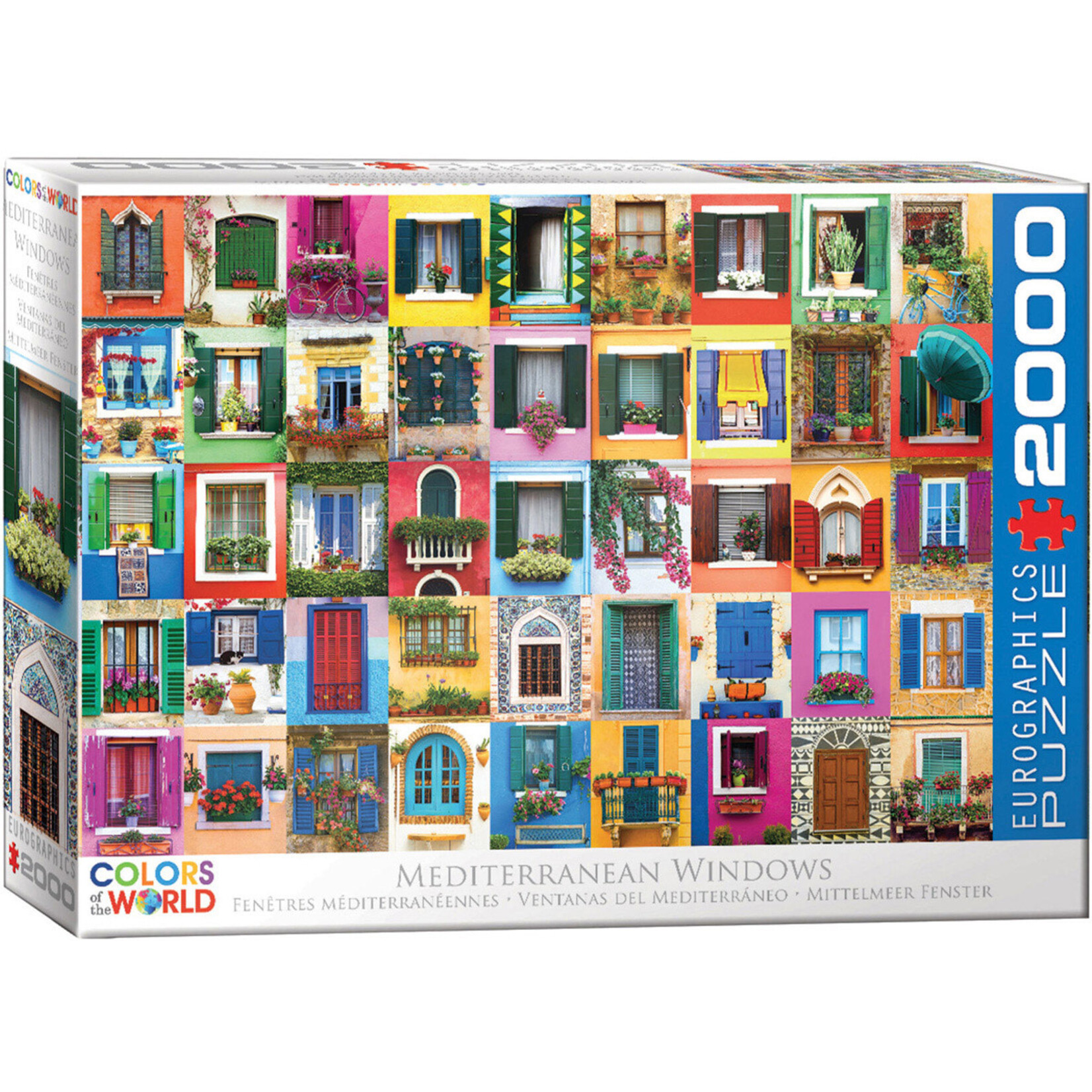 Mediterranean Windows 2000 Piece Puzzle