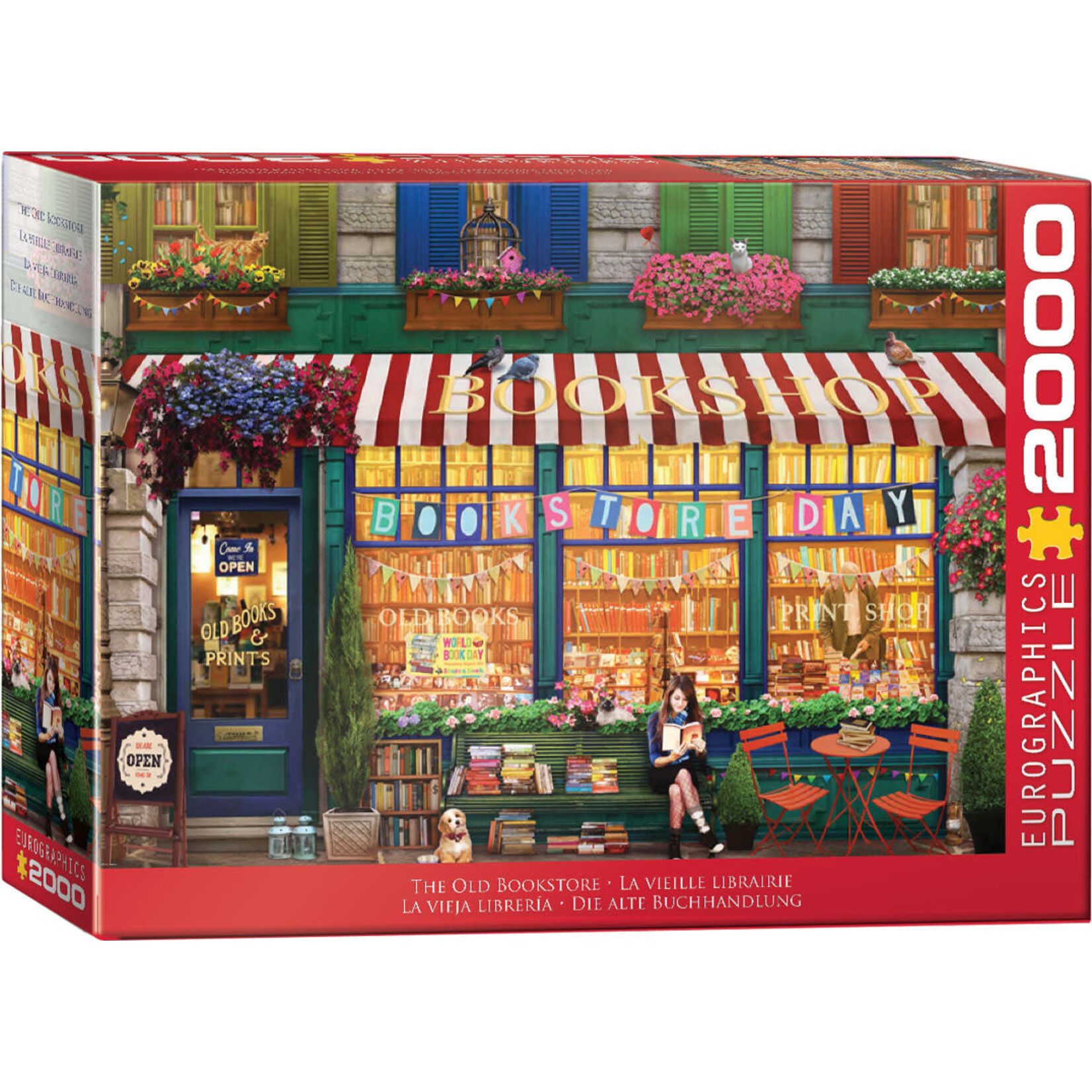 The Old Bookstore 2000 Piece Puzzle