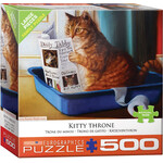 Kitty Throne 500 Piece Puzzle
