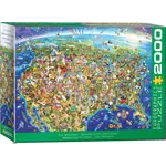 U.S. Wonders by Chesterman Adrian 2000 Piece Puzzle