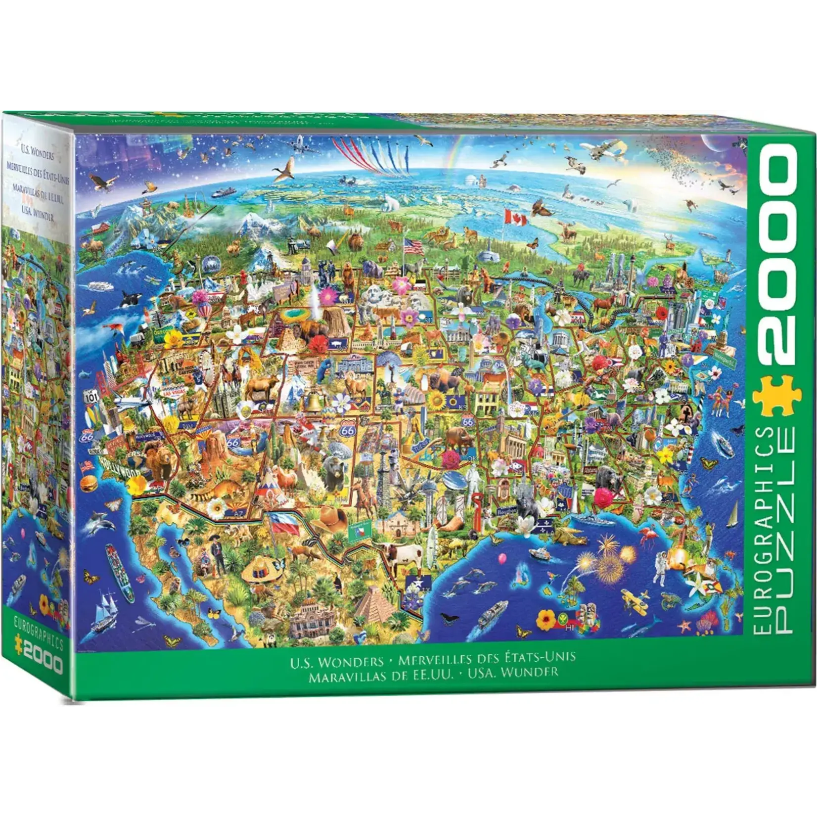 U.S. Wonders by Chesterman Adrian 2000 Piece Puzzle