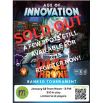Age of Innovation Dice Throne Ranked Tournament Jan. 18 2026