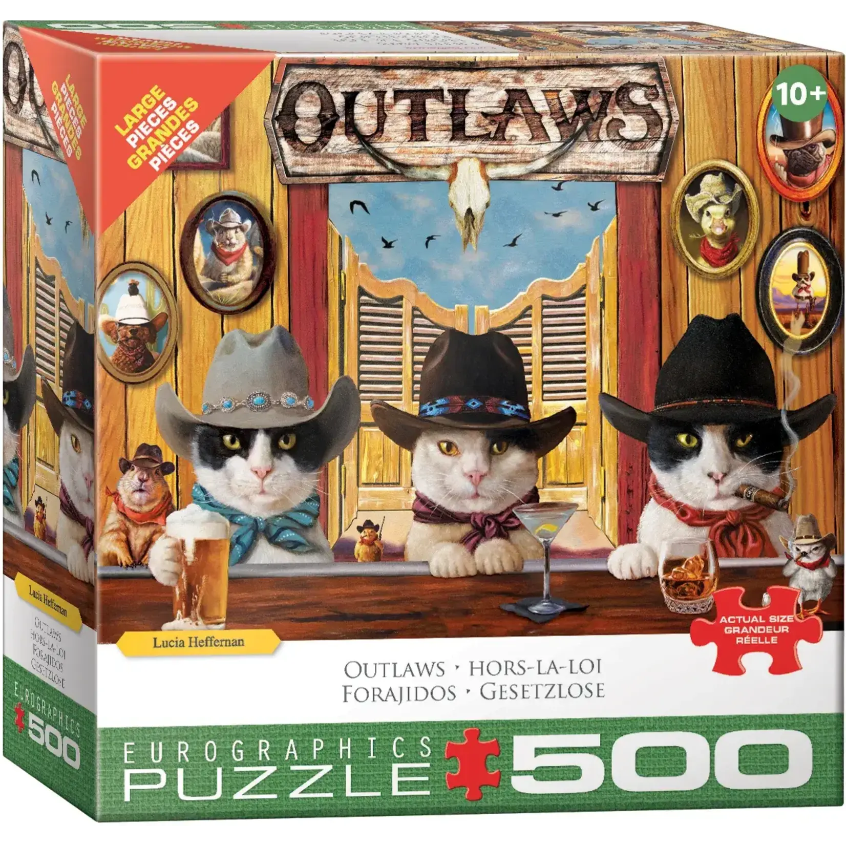 Outlaws 500 Piece Puzzle