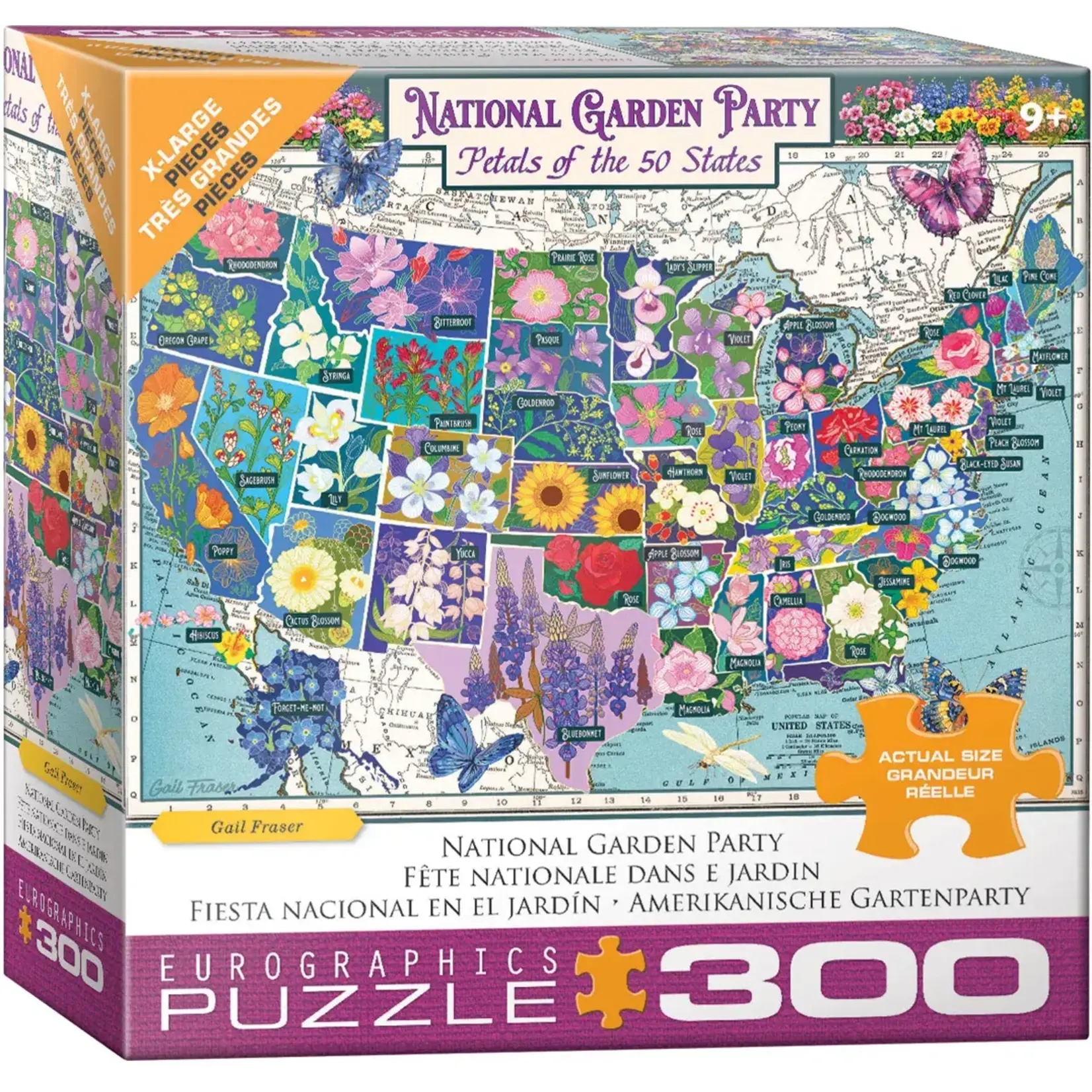 National Garden Party 300 Piece Puzzle
