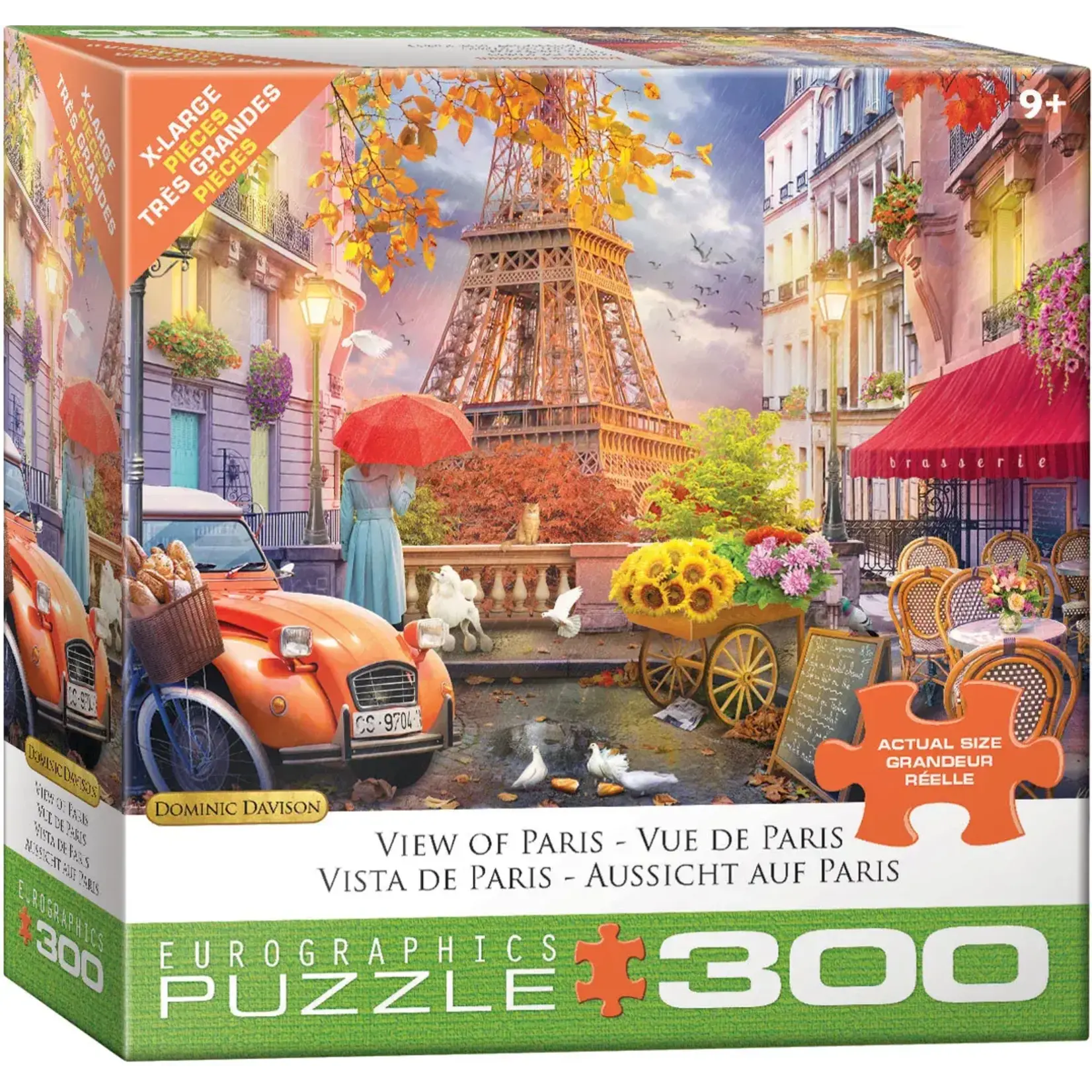 View of Paris Kateryna 300 Piece Puzzle