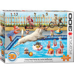 Crazy Pool Day (Lenticular 3D) 300 Piece Puzzle