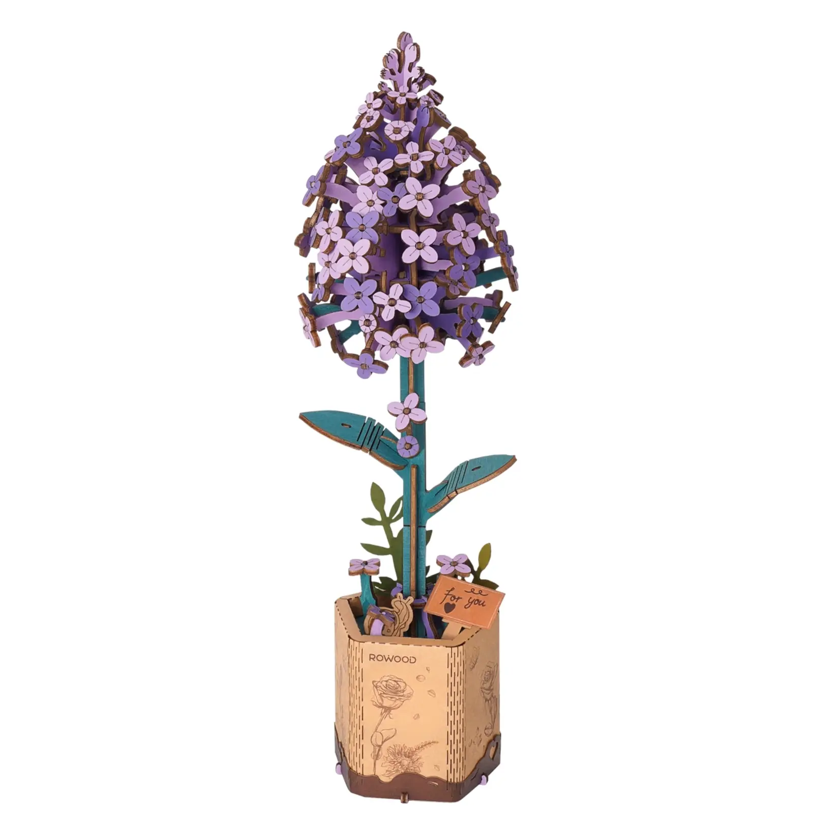 Hands Craft 3D Wooden Flower Puzzle Bundle Pack