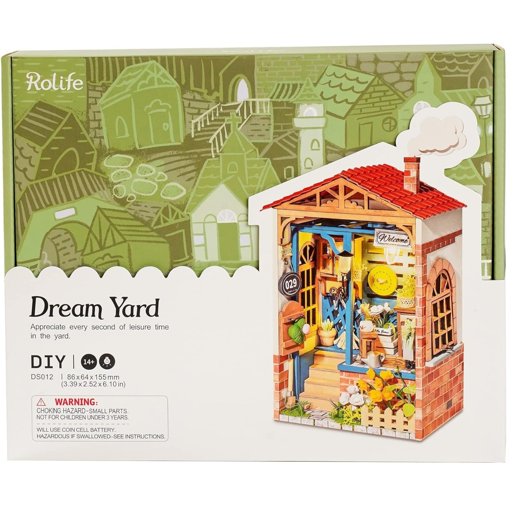 Hands Craft DIY Miniature House Kit: Dream Yard
