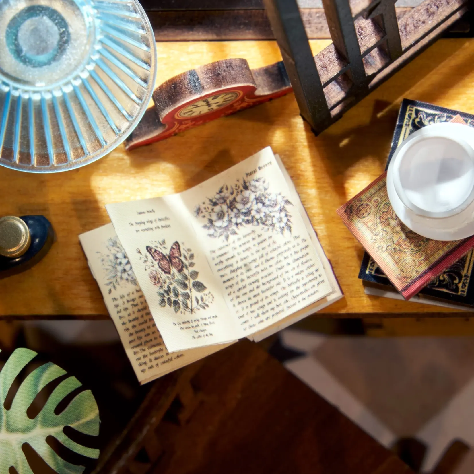 Hands Craft DIY Book Nook Kit: Silent Corner Study