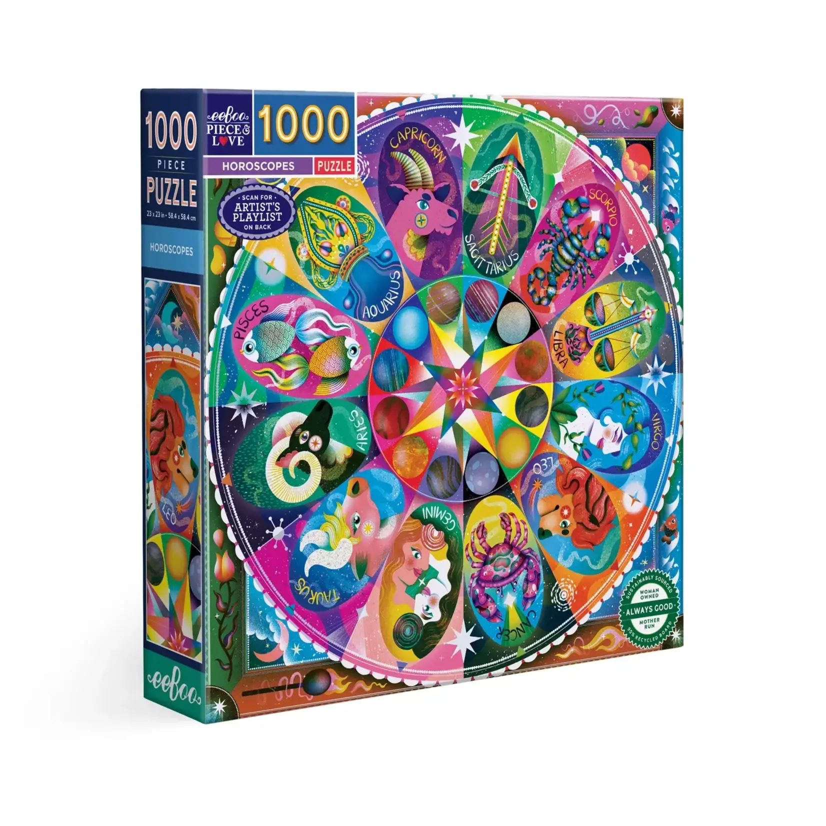 eeboo Horoscope 1000 Piece Puzzle
