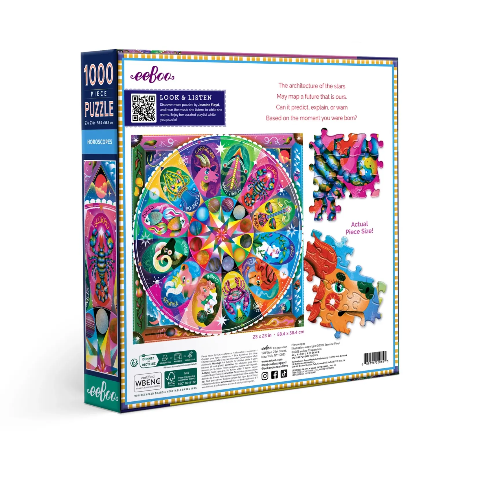 eeboo Horoscope 1000 Piece Puzzle