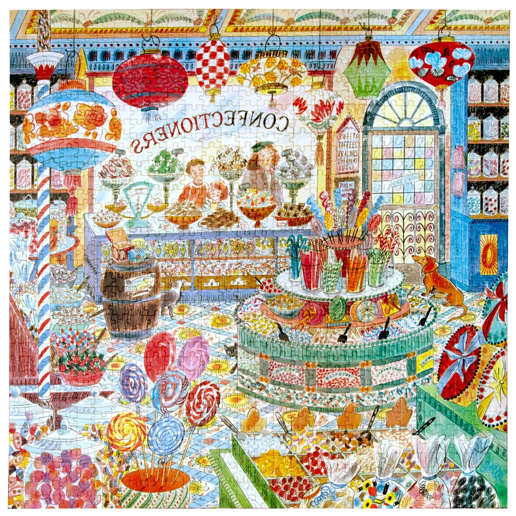 eeboo Sweet Shoppe 1000 Piece Puzzle