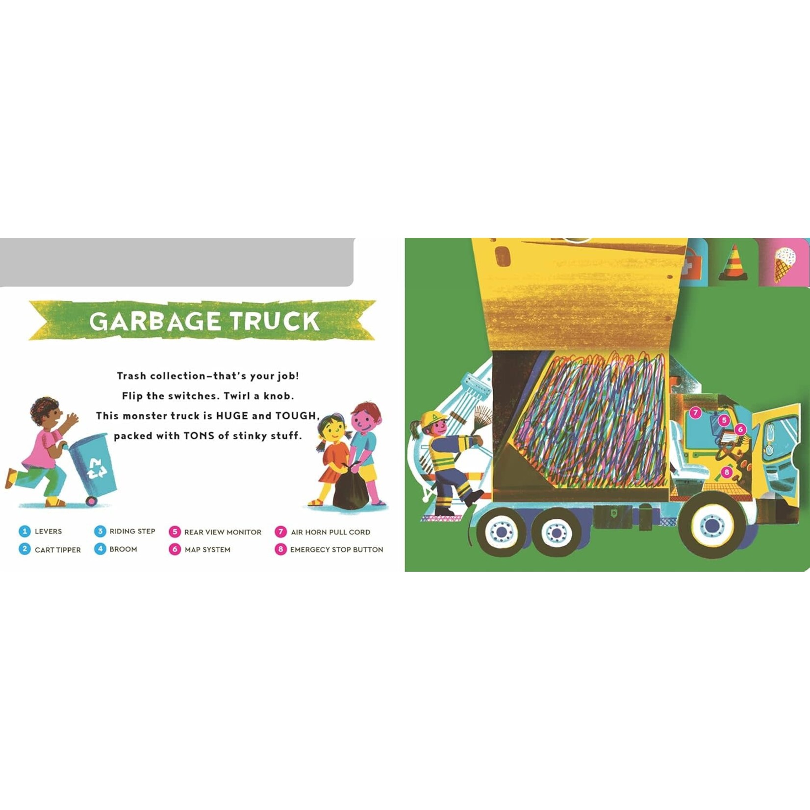 Touch a Truck Day: A Lift-the-Flap Book