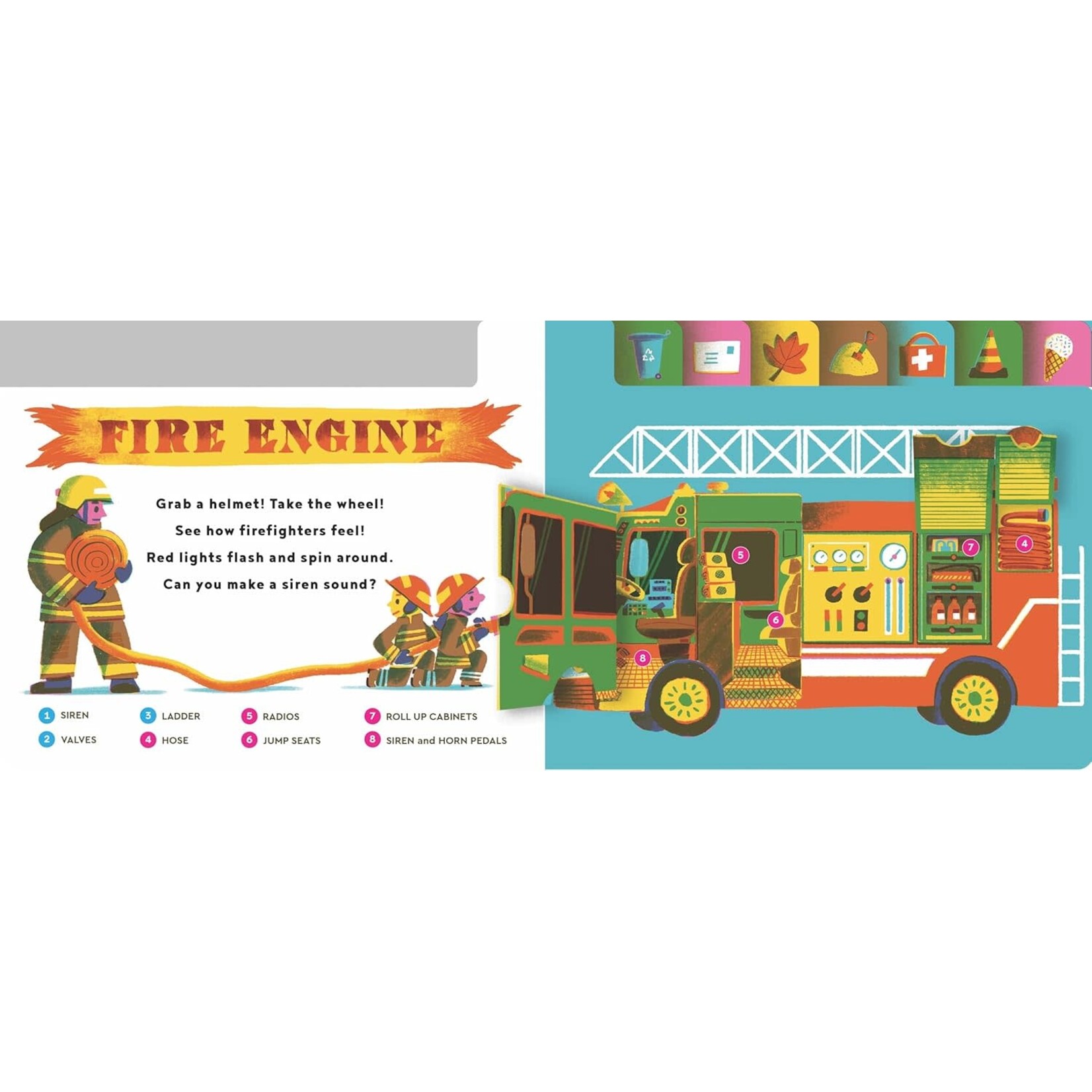 Touch a Truck Day: A Lift-the-Flap Book