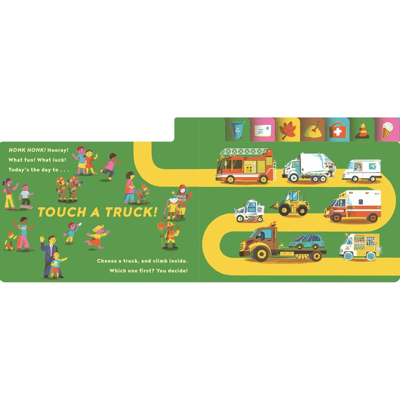 Touch a Truck Day: A Lift-the-Flap Book