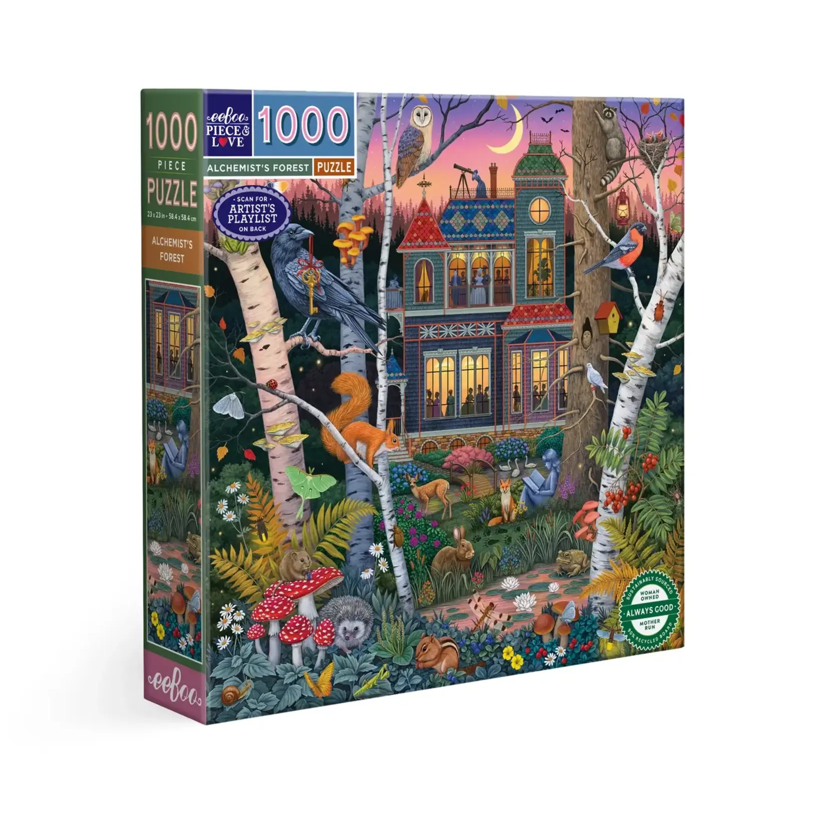 eeboo Alchemist's Forest 1000 Piece Puzzle