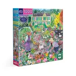 eeboo French Flower Garden 1000 Piece Puzzle