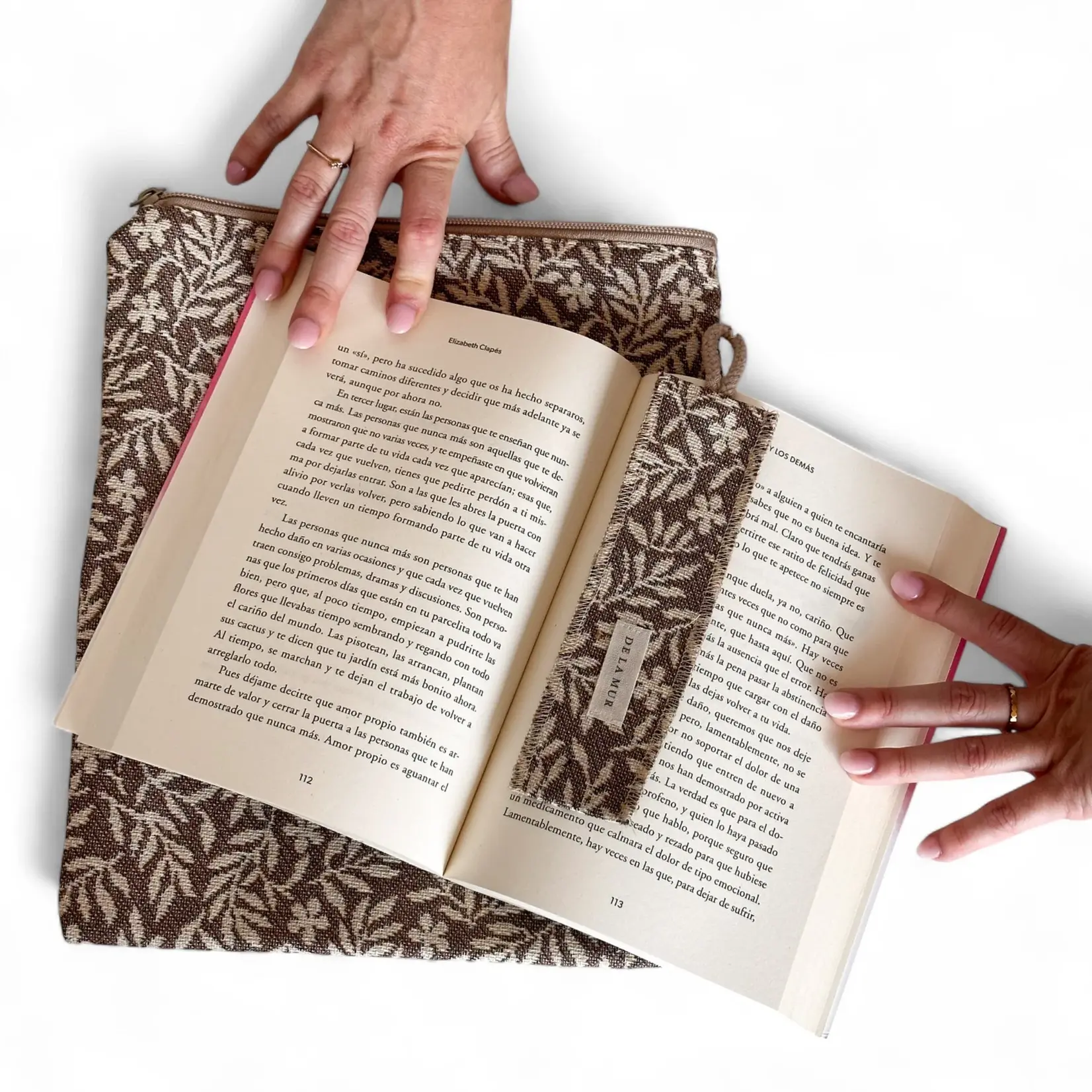 Book Cover + Matching Bookmark