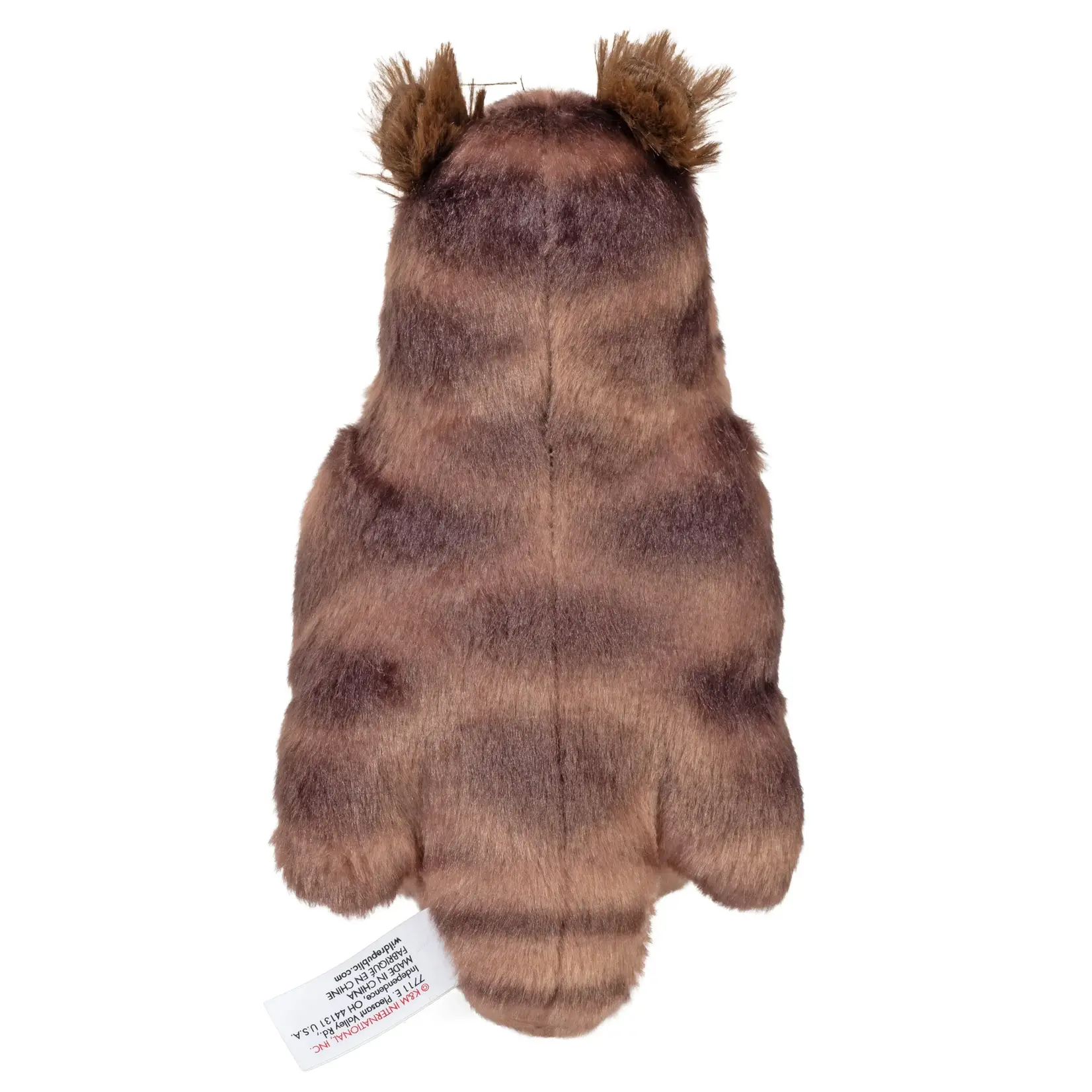 Audubon II Great Horned Owl Stuffed Animal with Sound