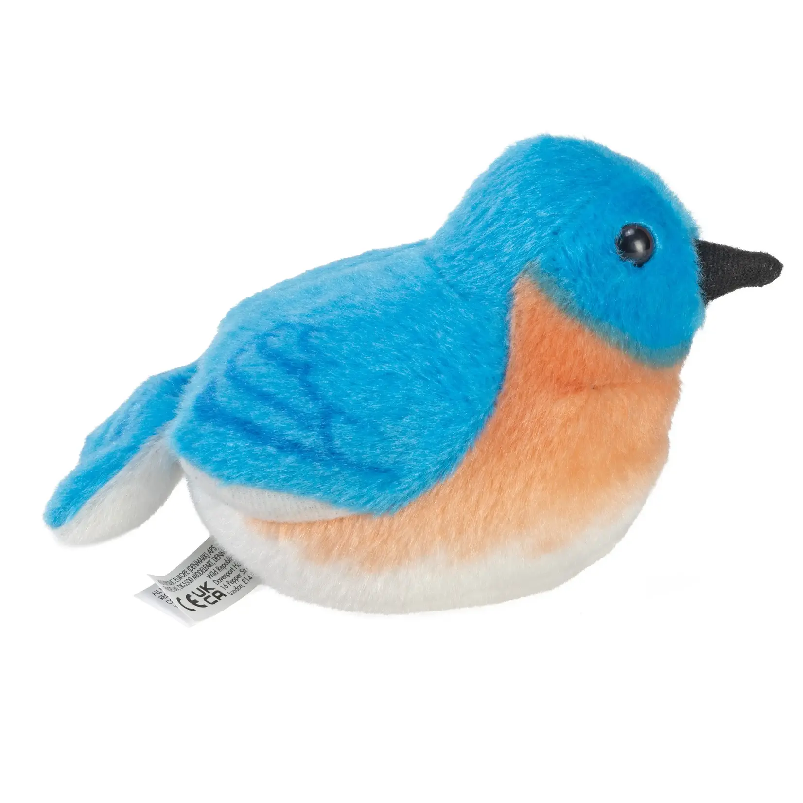 Audubon II Eastern Bluebird Stuffed Animal with Sound