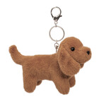 Douglas Toys Dachshund Dog Plush Bag Charm