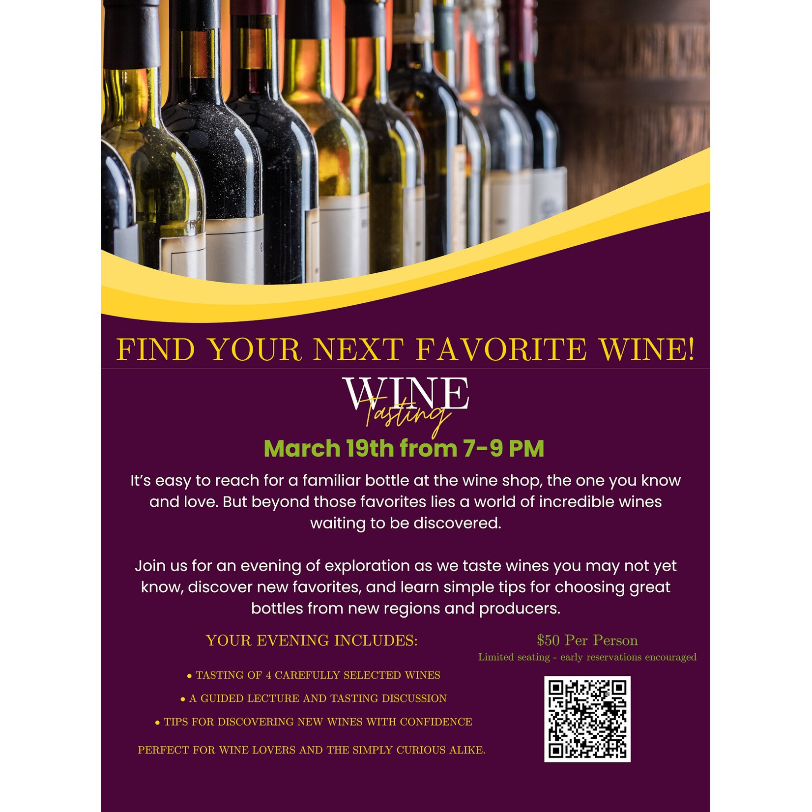 Maxima Hive Find your next favorite wine! Wine Tasting