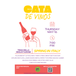 Cata De Vinos - Spring in Italy
