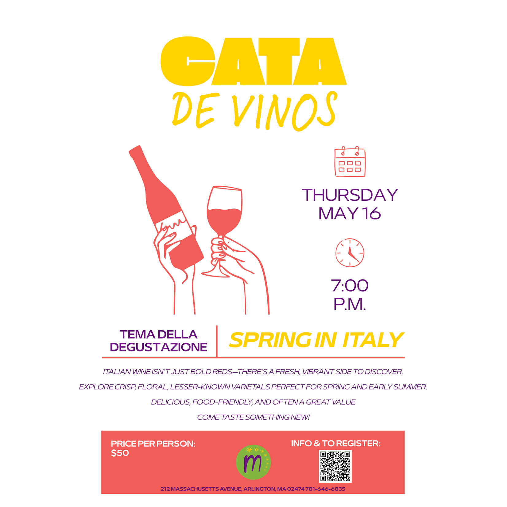 Cata De Vinos - Spring in Italy
