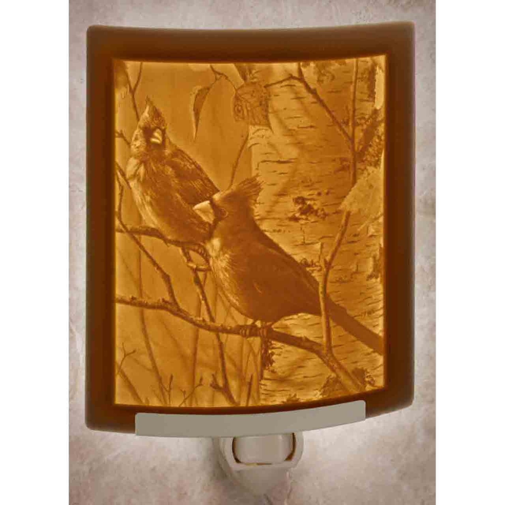 Cardinals Curved Night Light