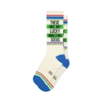 These Are My Lucky Mahjong Socks - Gym Crew Socks