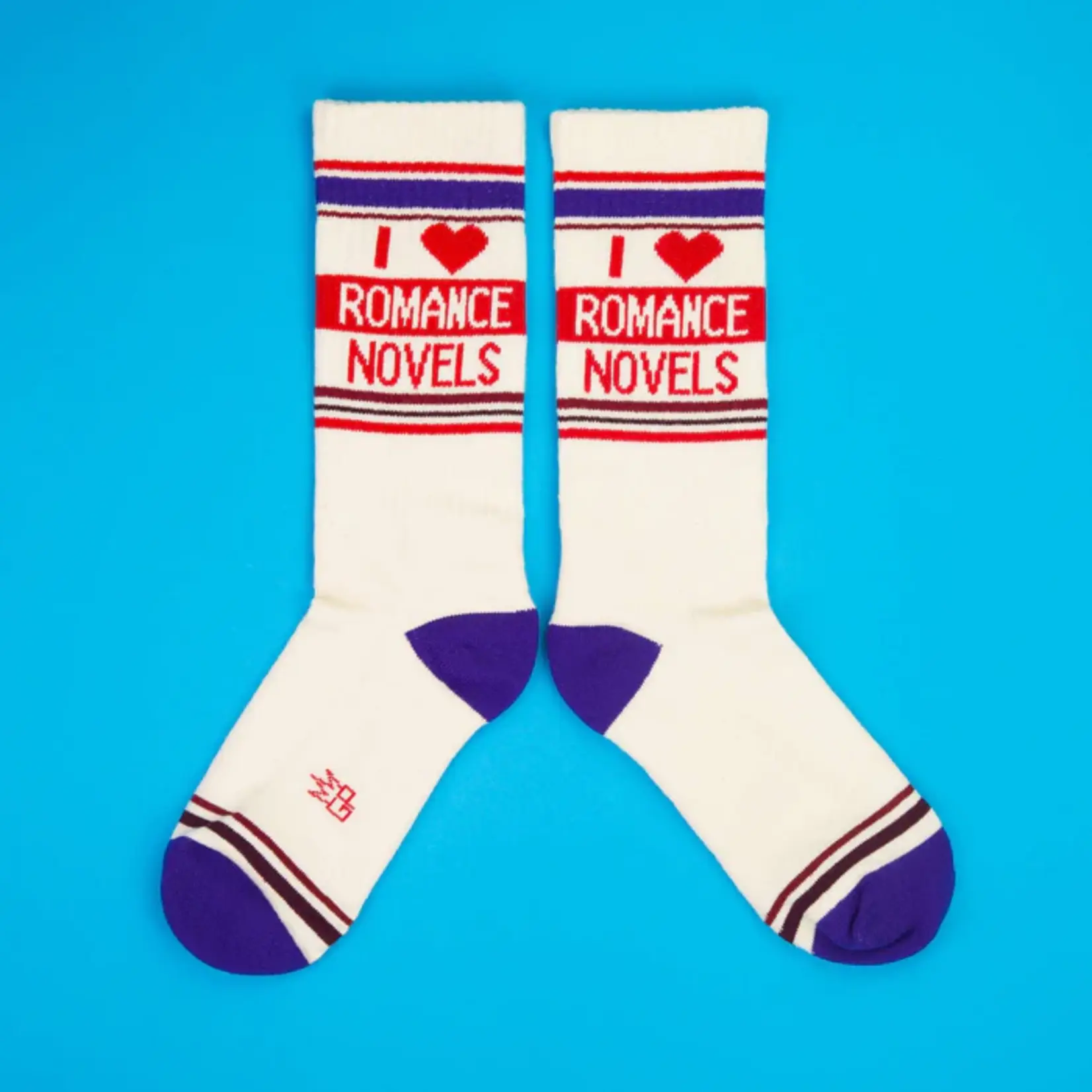 I Love Romance Novels - Gym Crew Socks