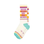 Good Moms Say Bad Words - Gym Crew Socks