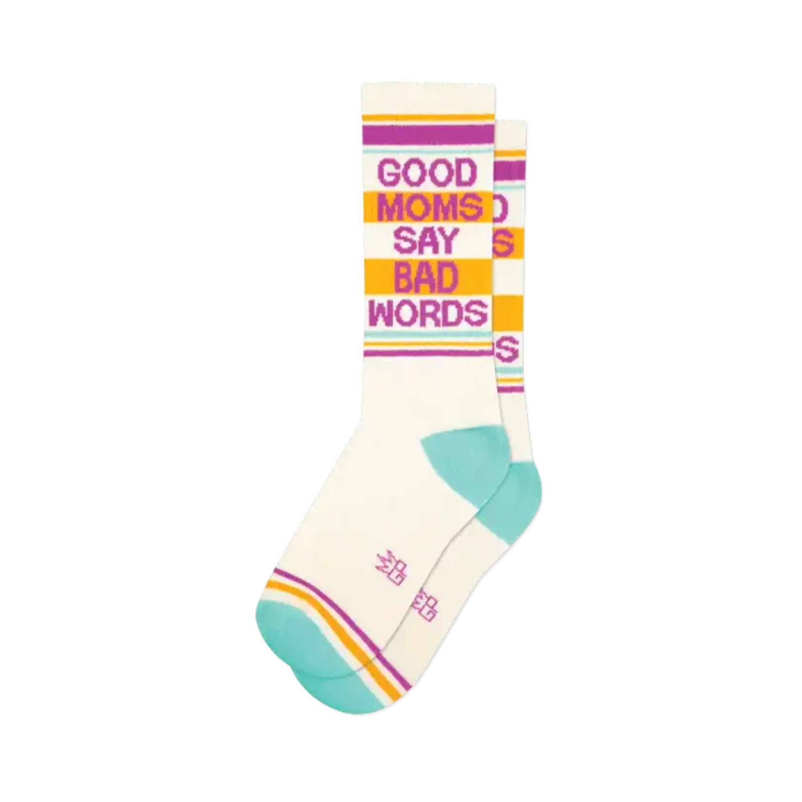 Good Moms Say Bad Words - Gym Crew Socks
