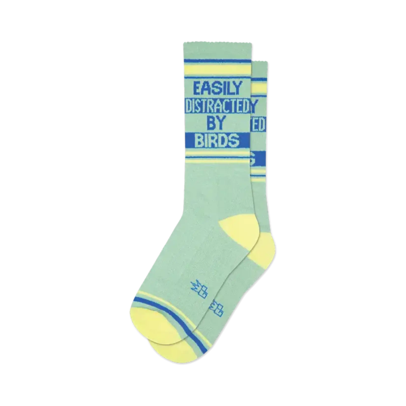 Easily Distracted By Birds - Gym Crew Socks