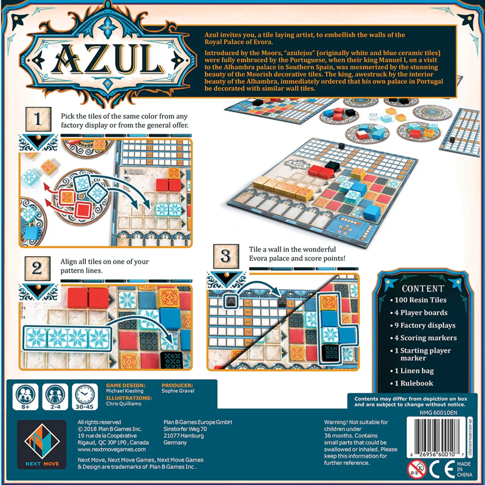 Azul  8+