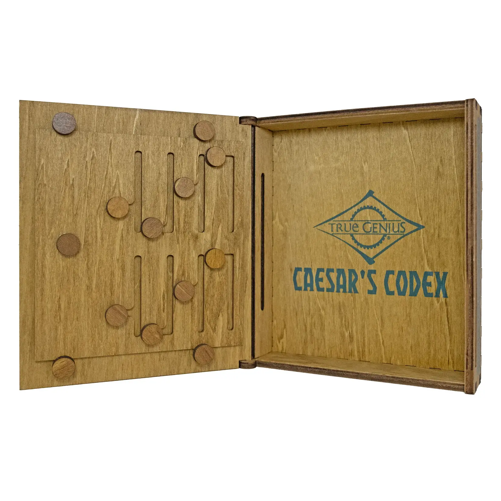 Caesar's Codex - Lever Sliding Wooden Puzzle