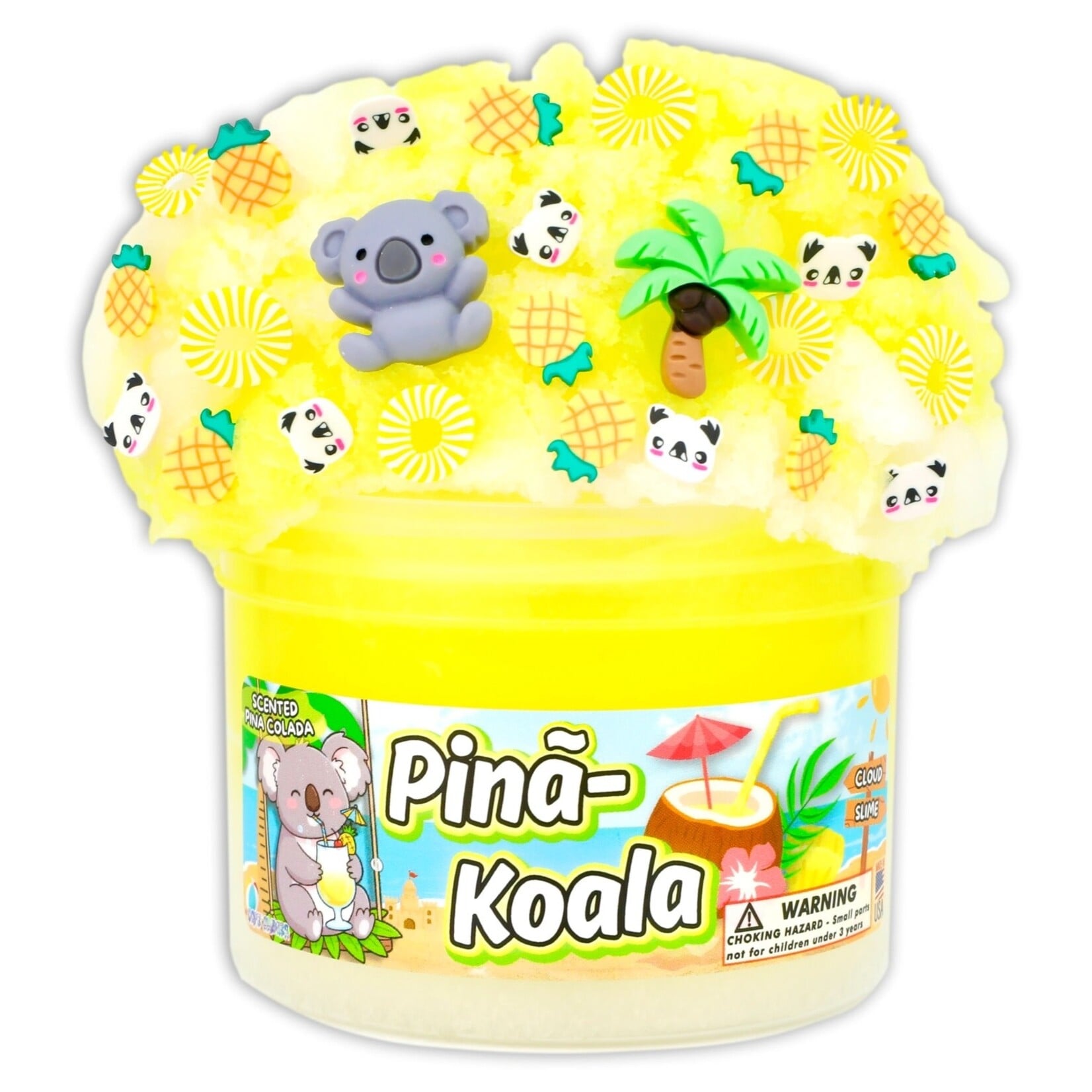 Dope Slimes Pina Koala - Cloud Textured Slime