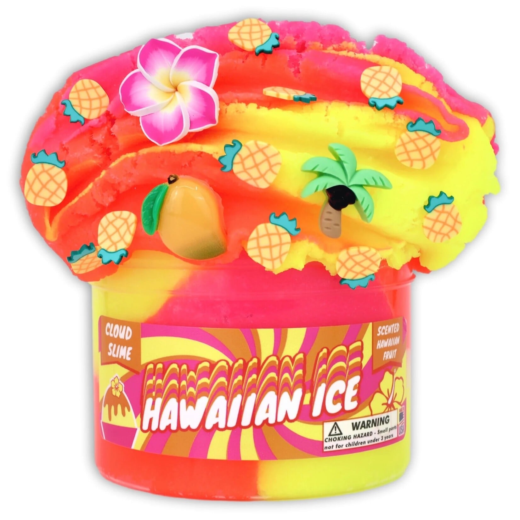 Dope Slimes Hawaiian Ice - Cloud Textured Slime