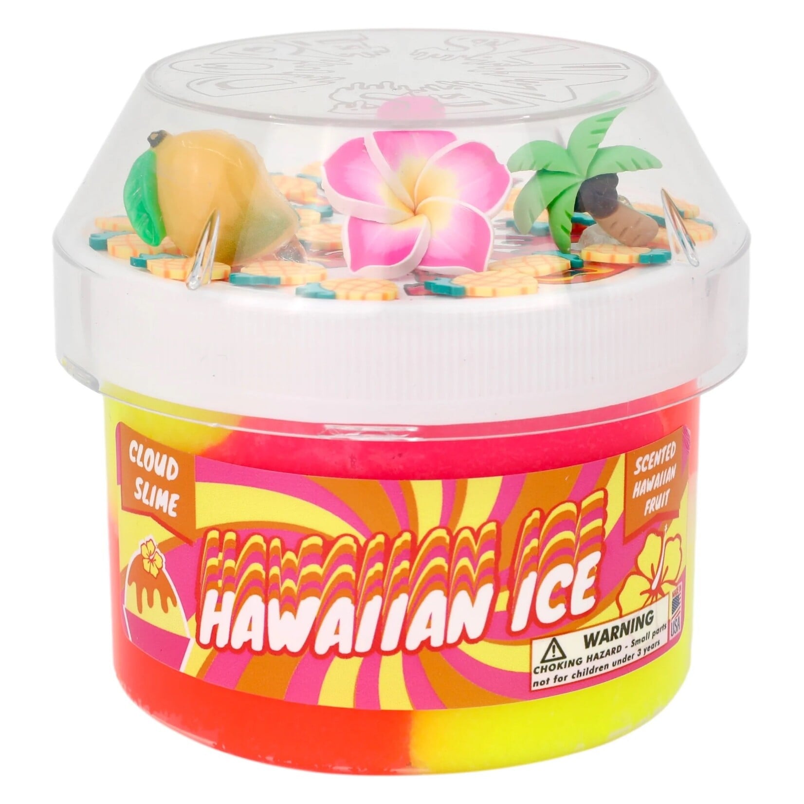 Dope Slimes Hawaiian Ice - Cloud Textured Slime