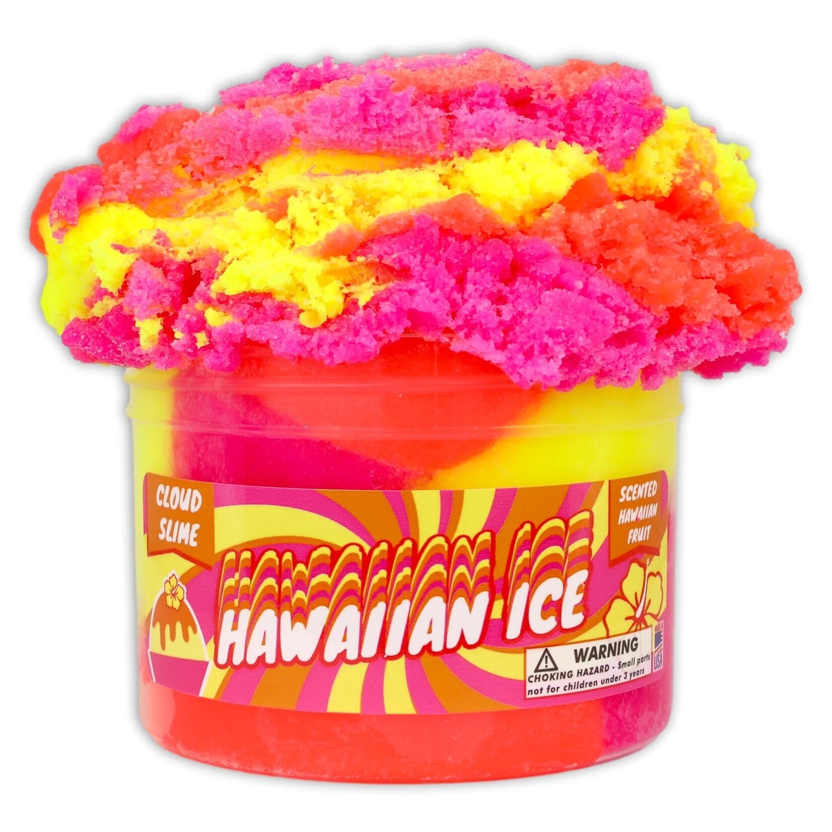 Dope Slimes Hawaiian Ice - Cloud Textured Slime