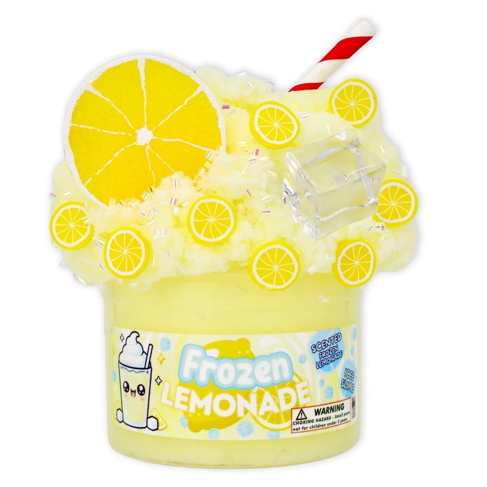 Dope Slimes Frozen Lemonade - Icee Textured Slime