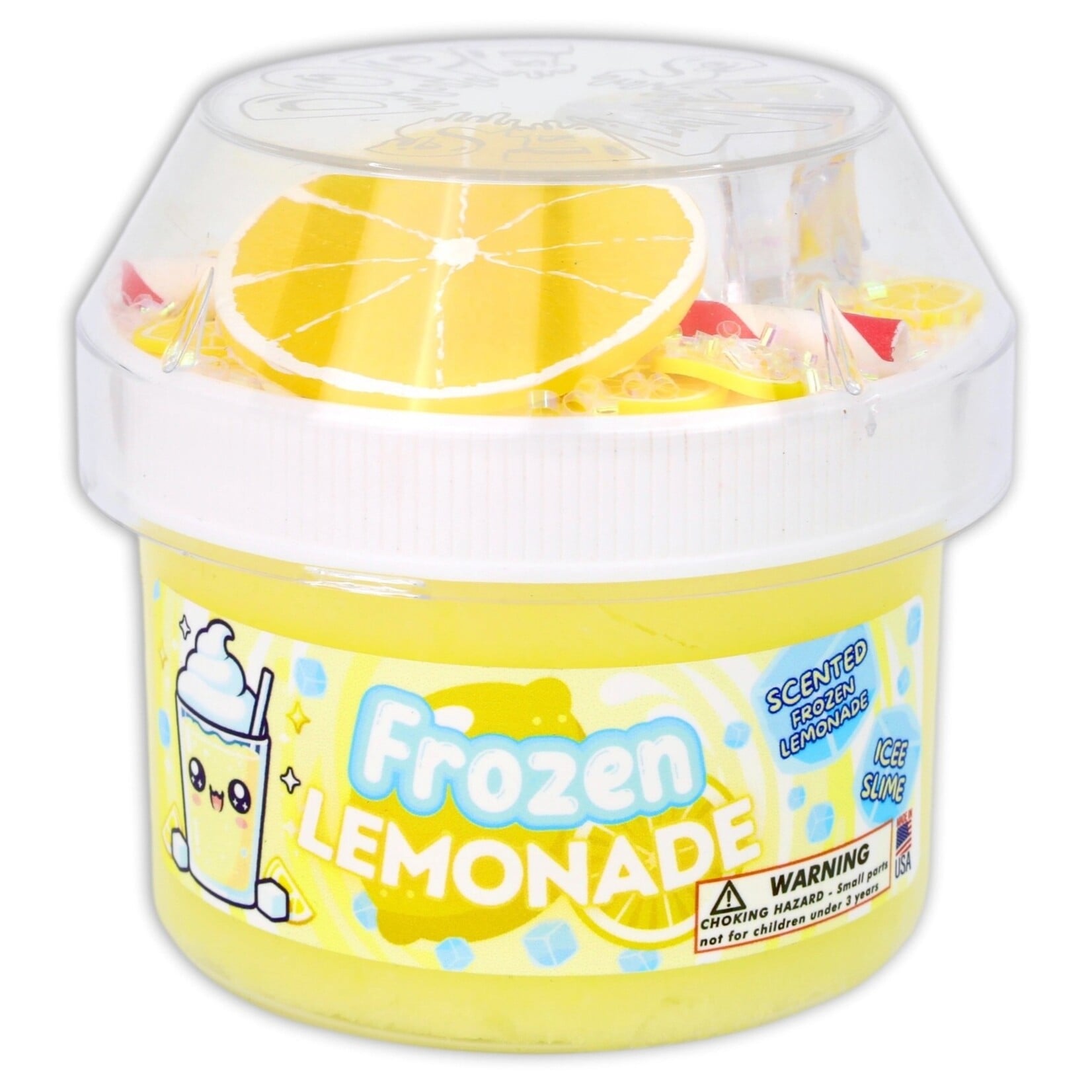 Dope Slimes Frozen Lemonade - Icee Textured Slime