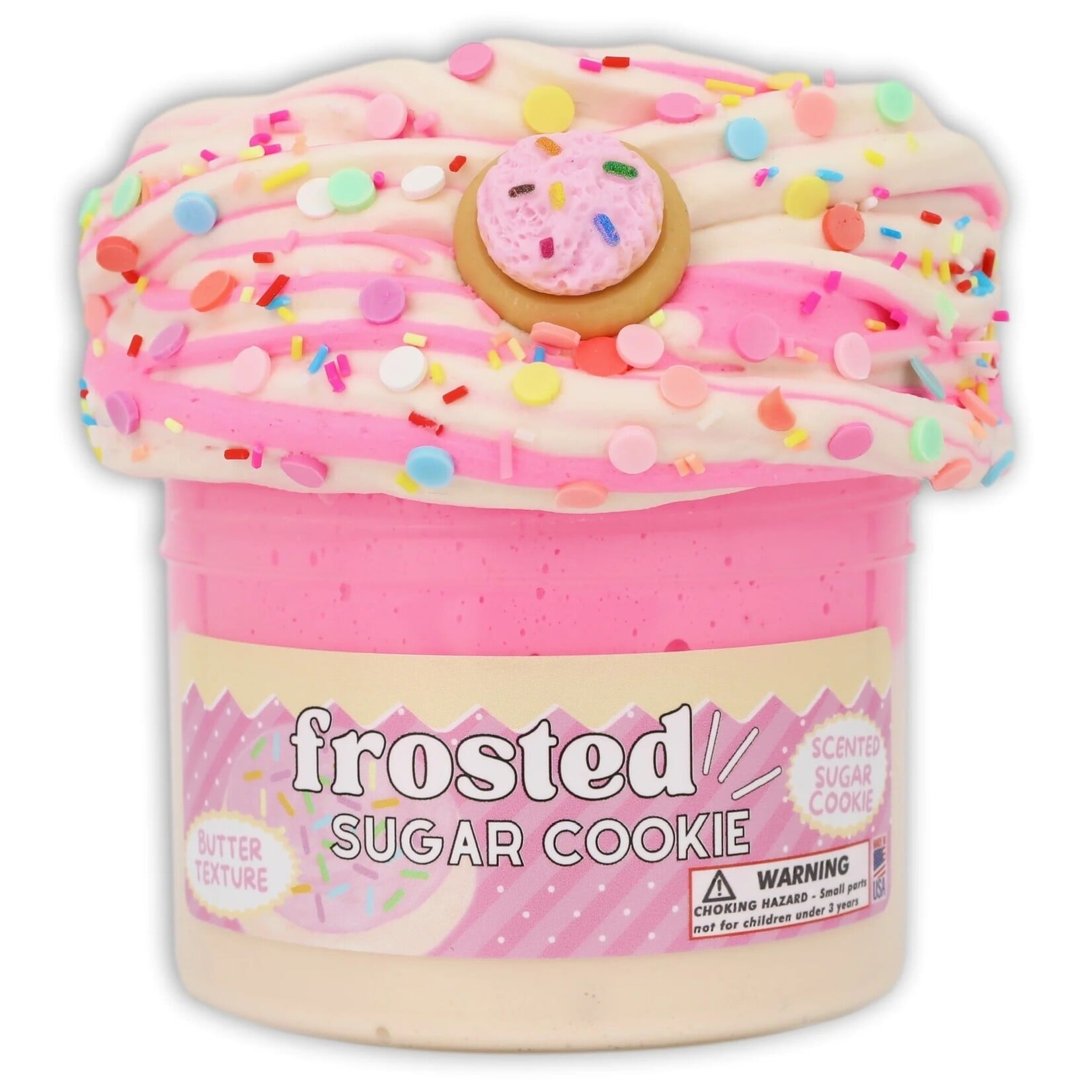 Dope Slimes Frosted Sugar Cookie - Butter Textured Slime