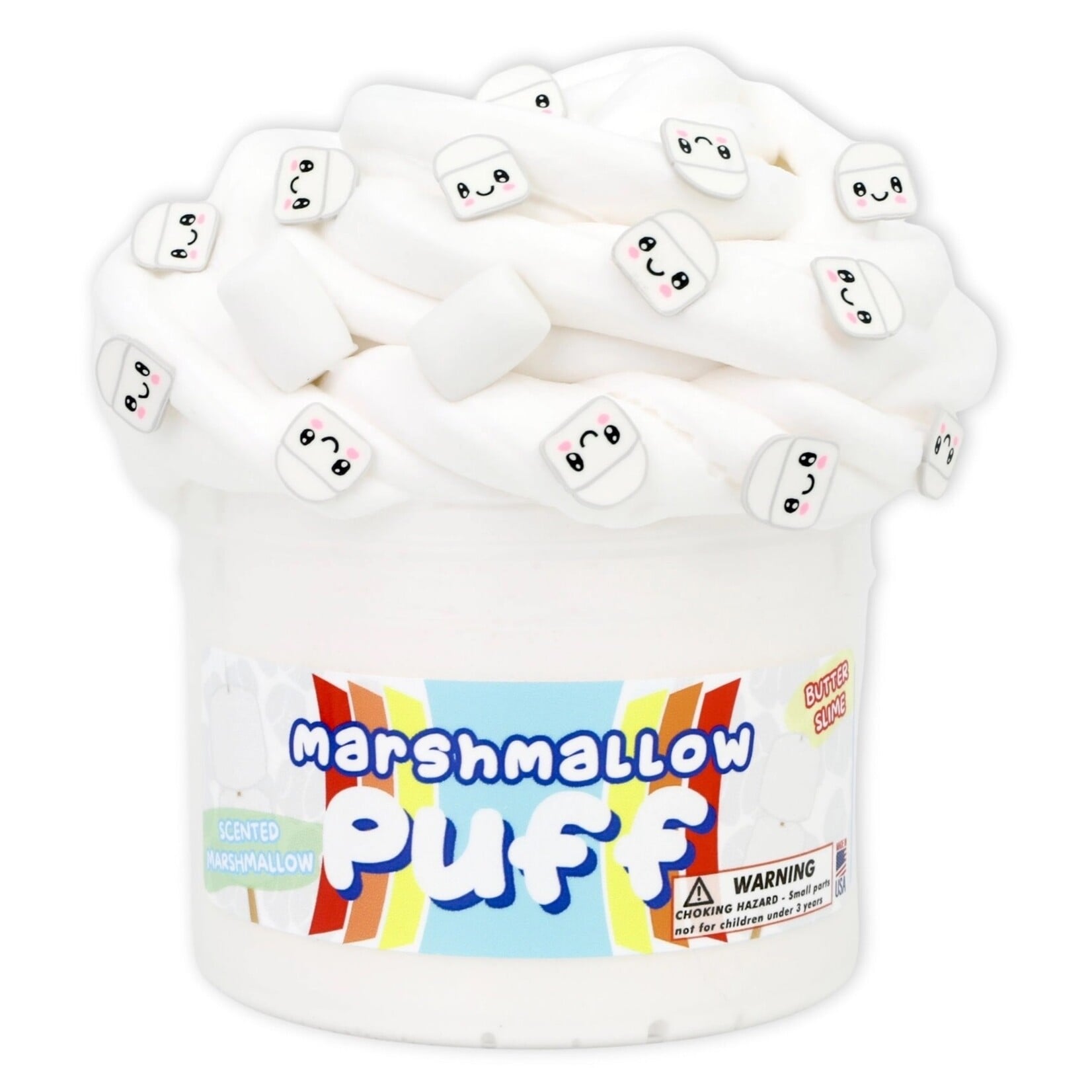 Dope Slimes Marshmallow Puff - Butter Textured Slime
