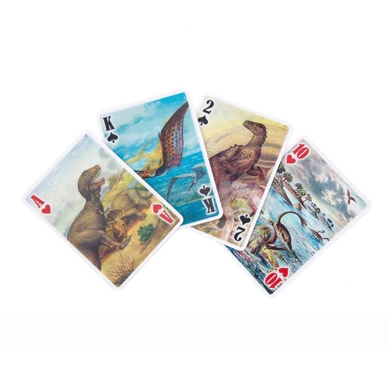 3-D Dinosaur Playing Cards