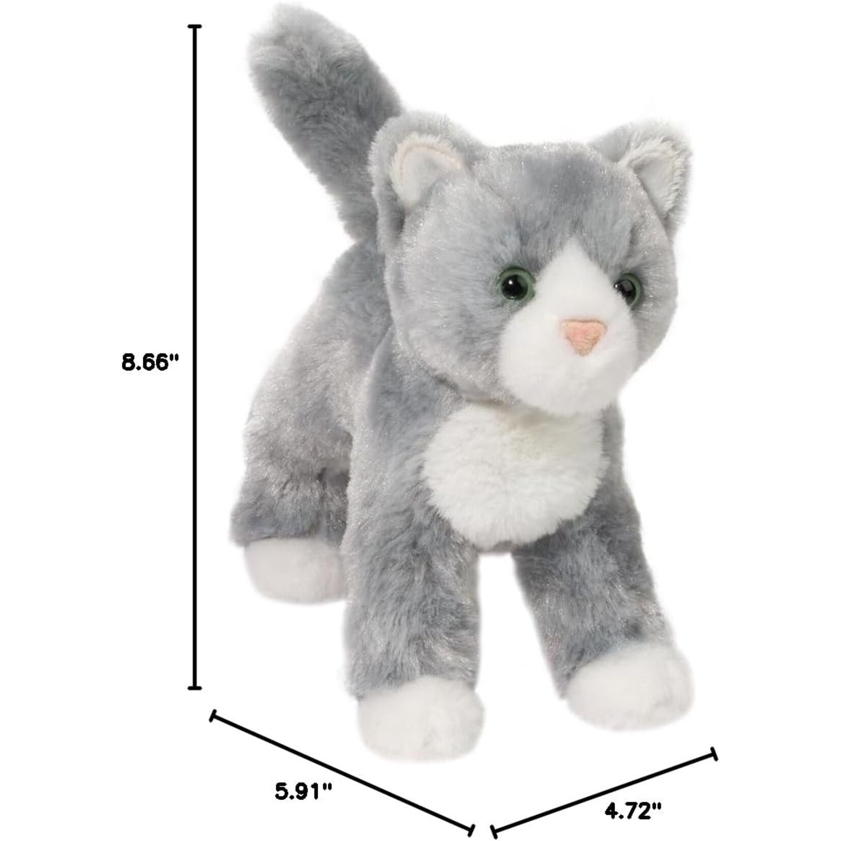 Douglas Toys Scatter Gray Cat