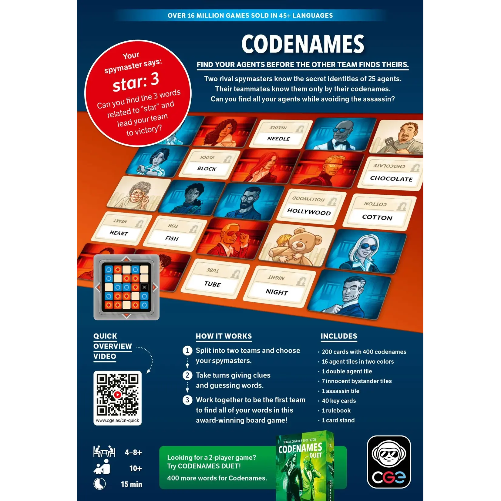 Codenames: 2nd Edition 10+